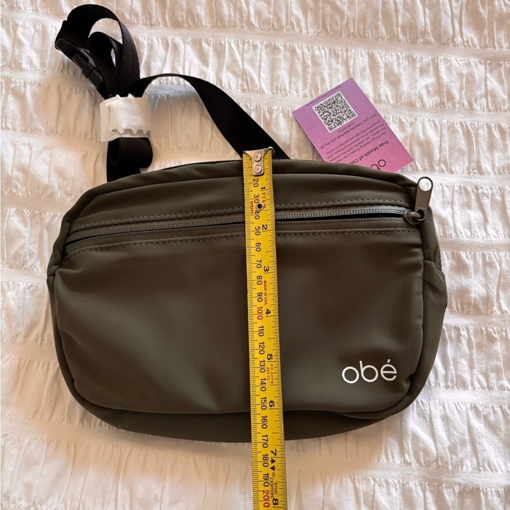 Obé Olive Green Crossbody/Waist Bag - Picture 5 of 5